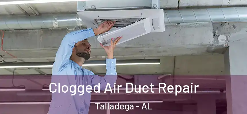 Clogged Air Duct Repair Talladega - AL